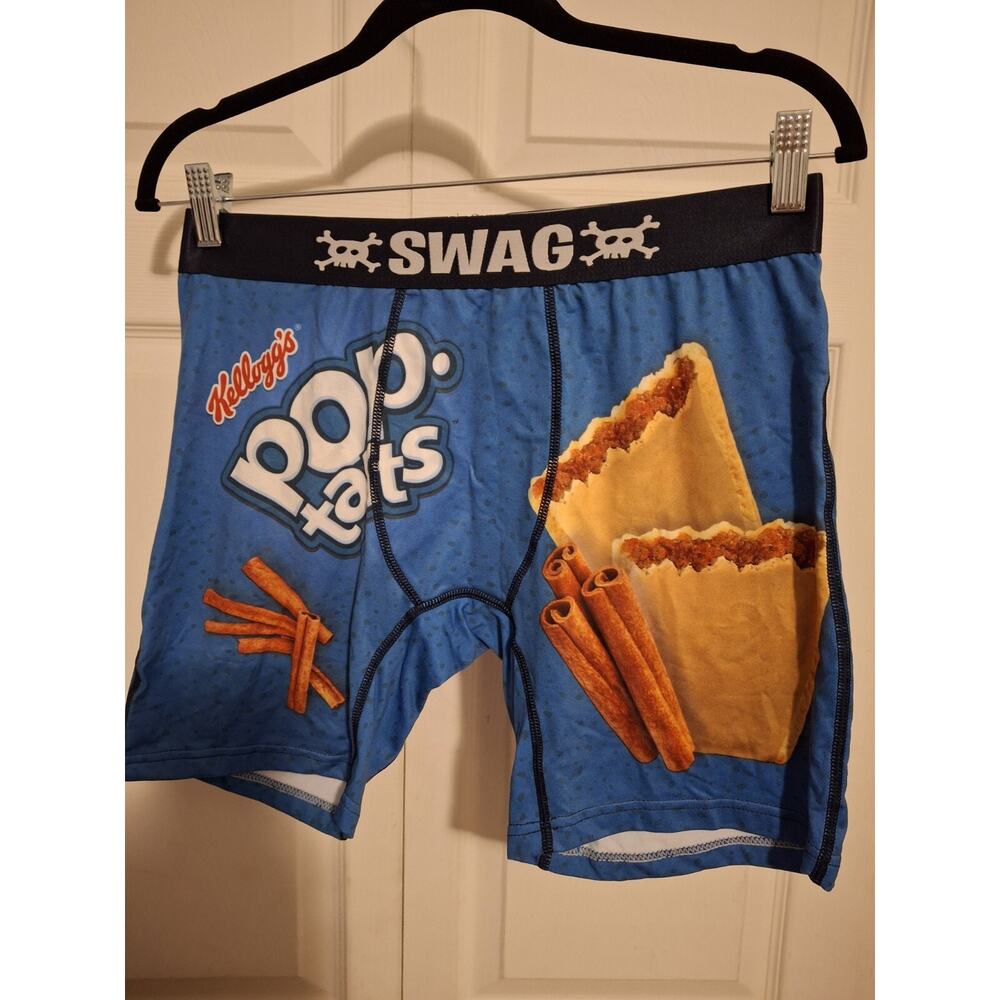 SWAG Kelloggs POP-TARTS Brown Sugar Cinnamon Stretch Boxer Briefs, SZ-L (SKU360)